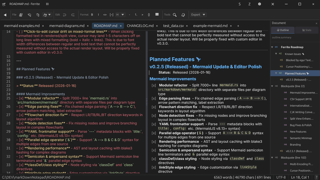 Outline & Statistics
